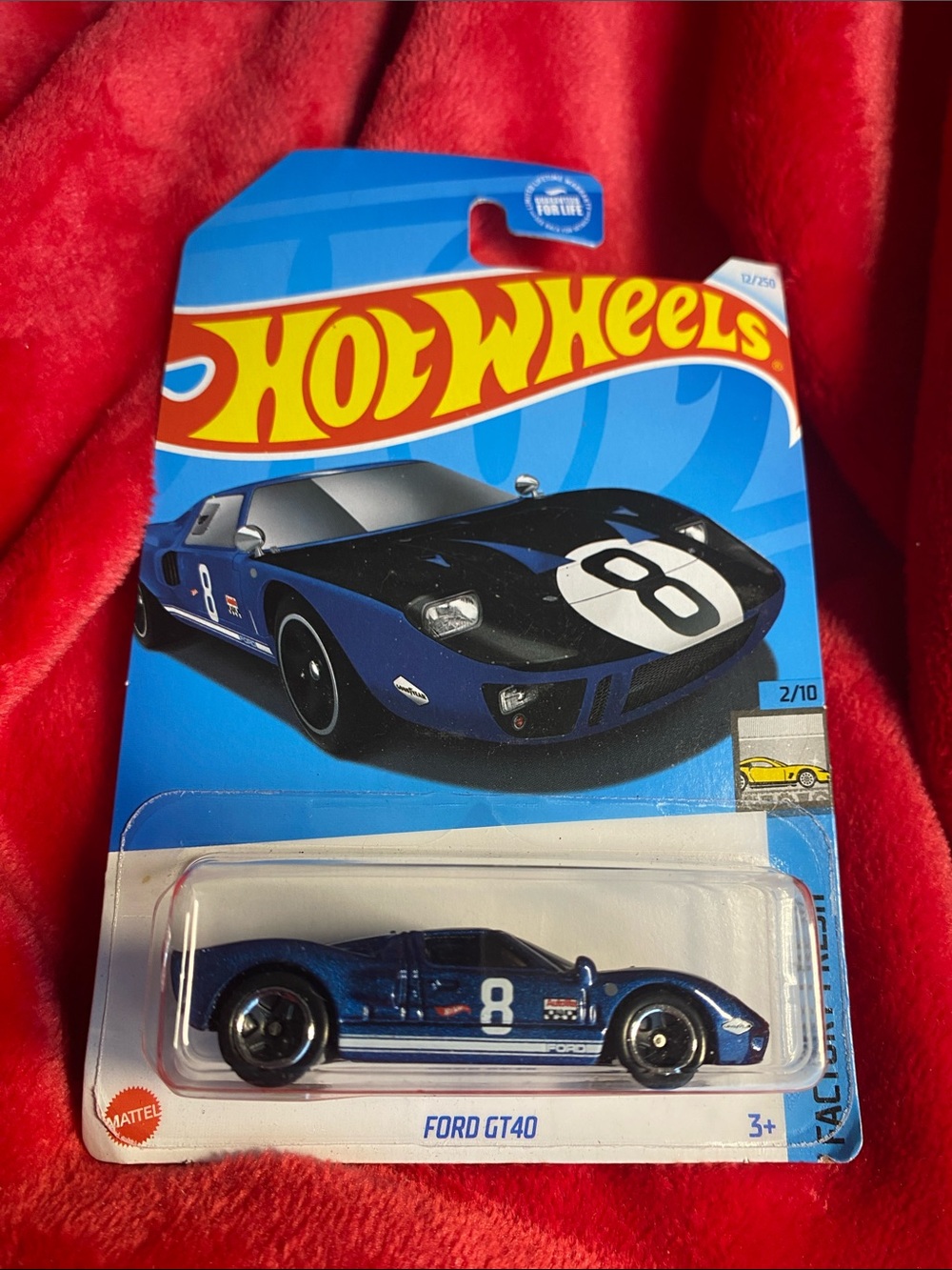 🚖3/$36🚖 Hot Wheels Ford GT40 Die-Cast - Blue